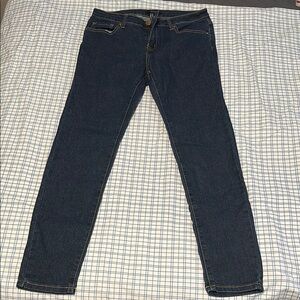 Forever 21 Dark Blue Skinny Jeans